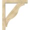 Ekena Millwork Funston Block Rough Sawn Bracket w/ Offset Brace, Douglas Fir, 6"W x 34"D x 40"H BKT0604X34X40FST05RDF - alternate 4